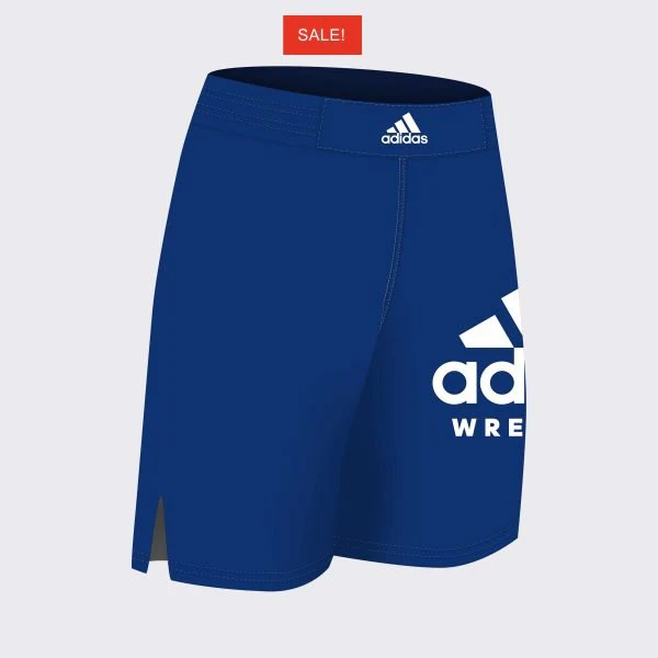 aA202p- Adidas Wrestling Printed Training Short - Image 3