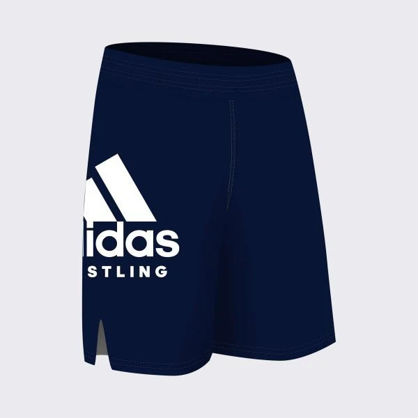 aA202p- Adidas Wrestling Printed Training Short - Image 4