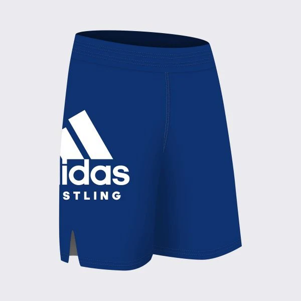 aA202p- Adidas Wrestling Printed Training Short - Image 6